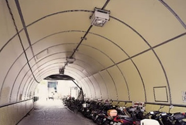 Pedestrians Tunnel Lining